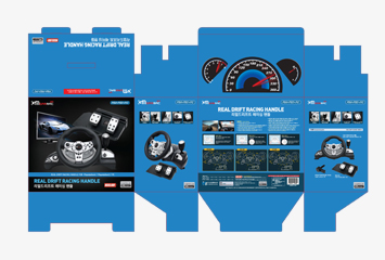 리얼드리프트 레이싱 핸들 패키지