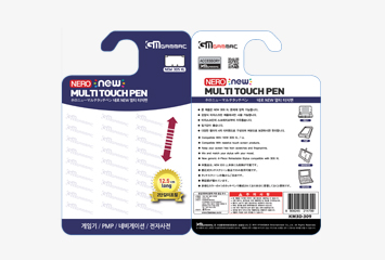닌텐도 NEW 3DS용 멀티터치펜 패키지